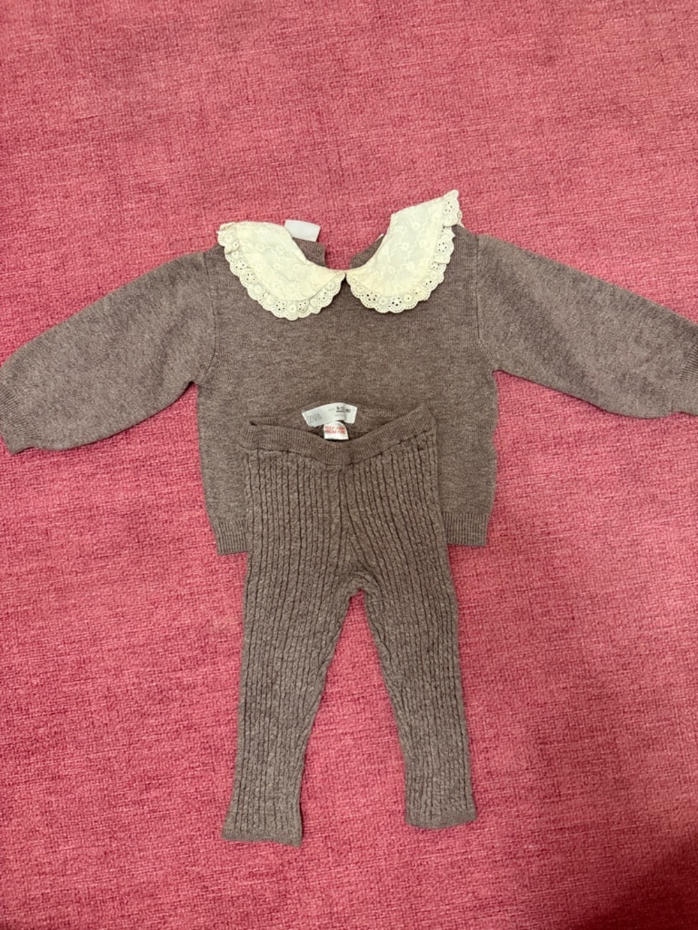 Zara Peter Pan Collar set